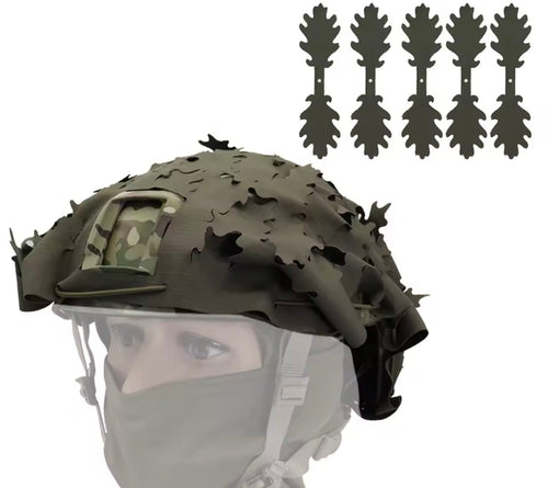 Helmet Scrim Leaf version