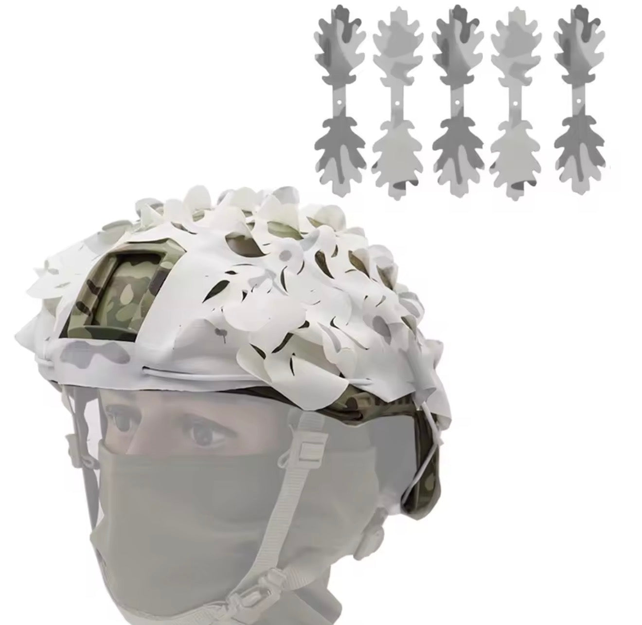 Helmet Scrim Semi Circle