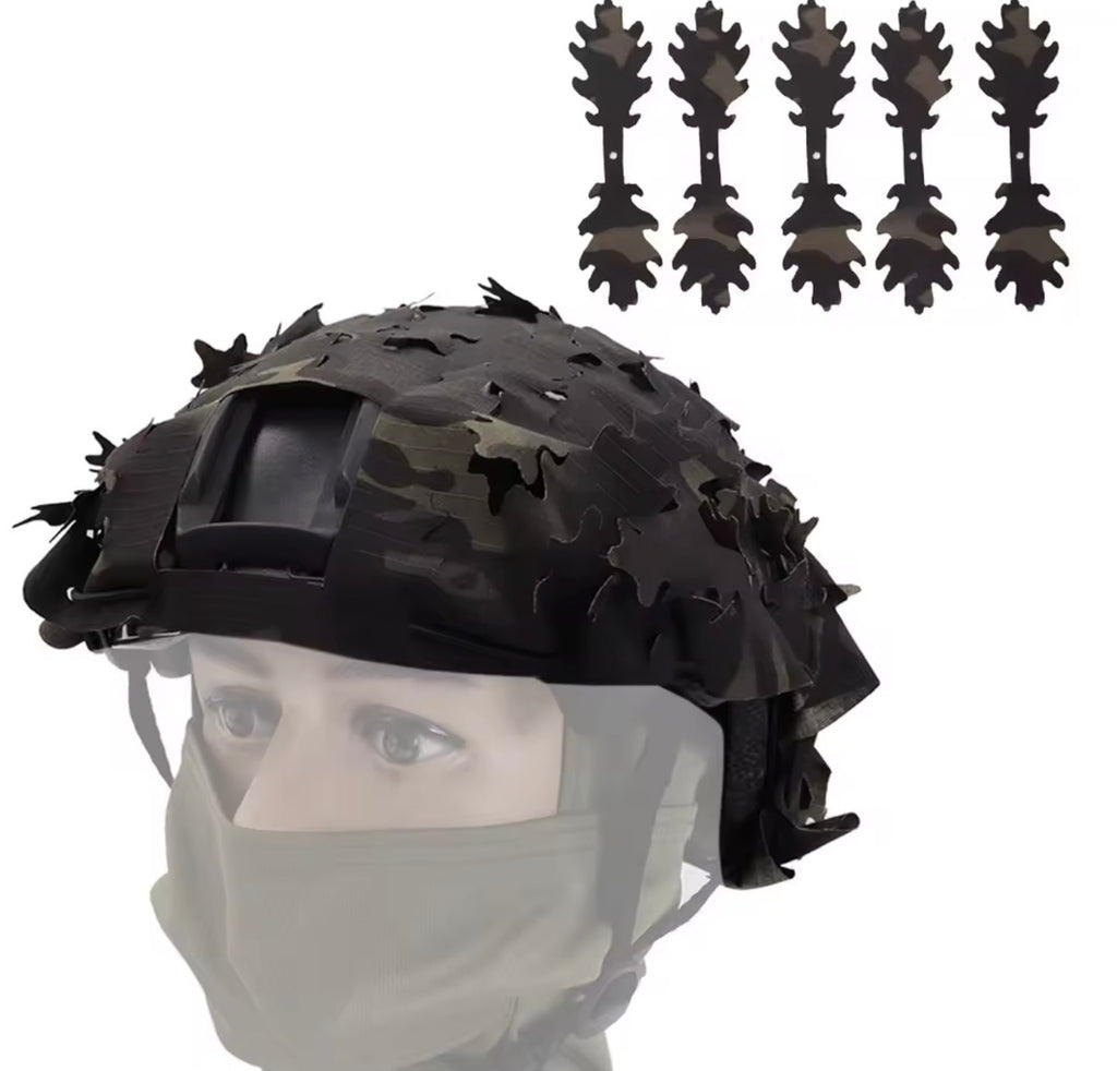 Helmet Scrim Leaf version