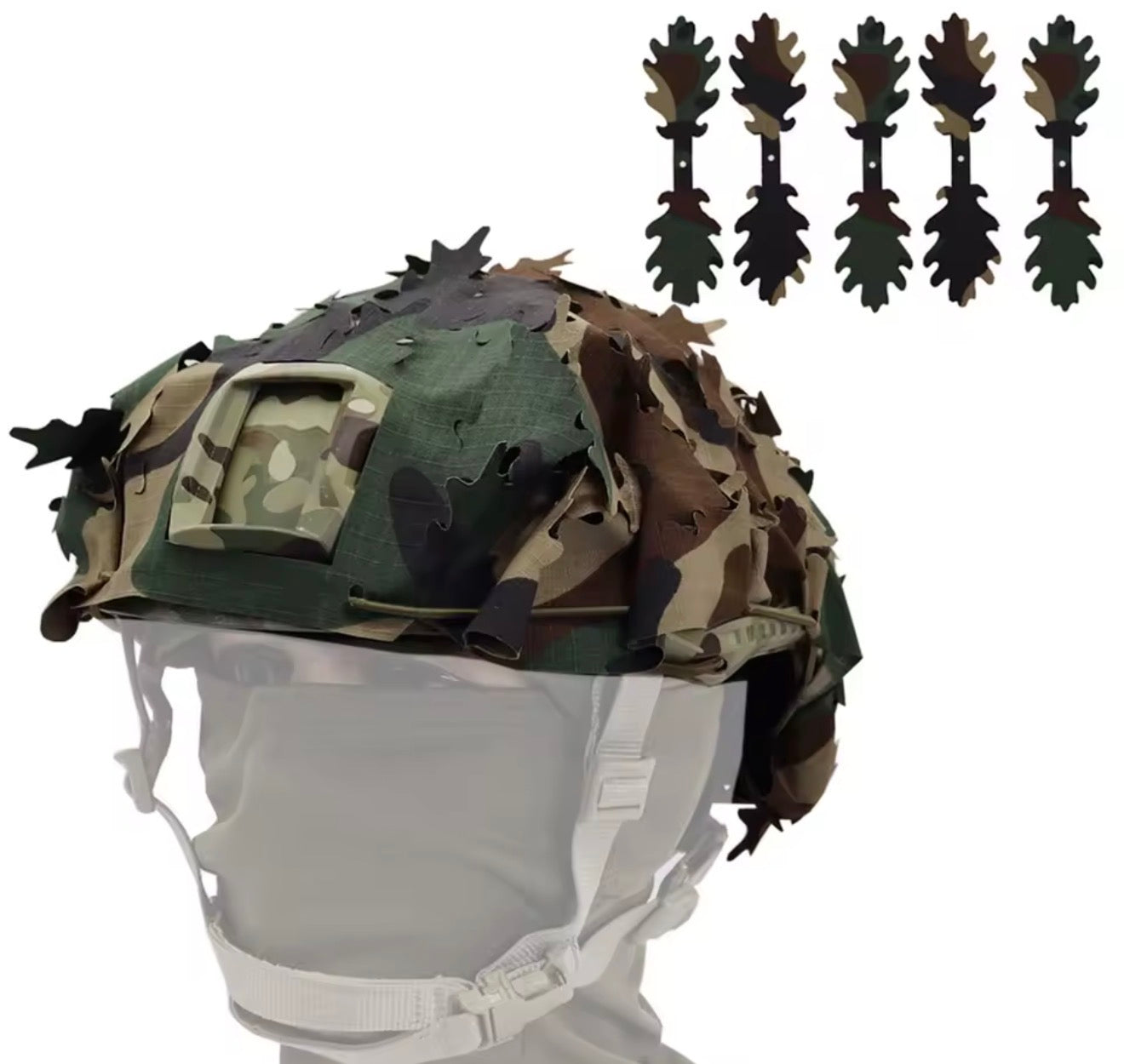 Helmet Scrim Leaf version